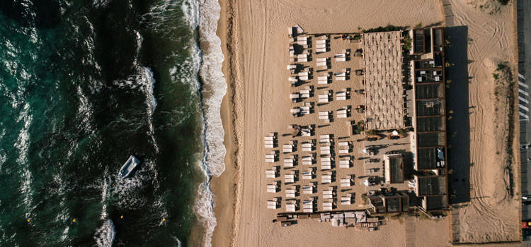 Strand von Pampelonne im Var