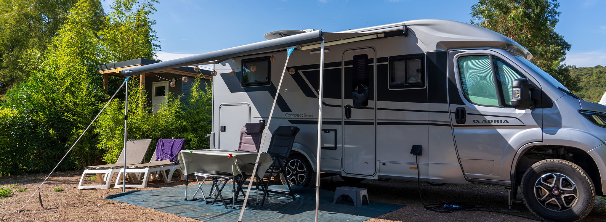 Emplacement Prestige Spa à Esterel Caravaning