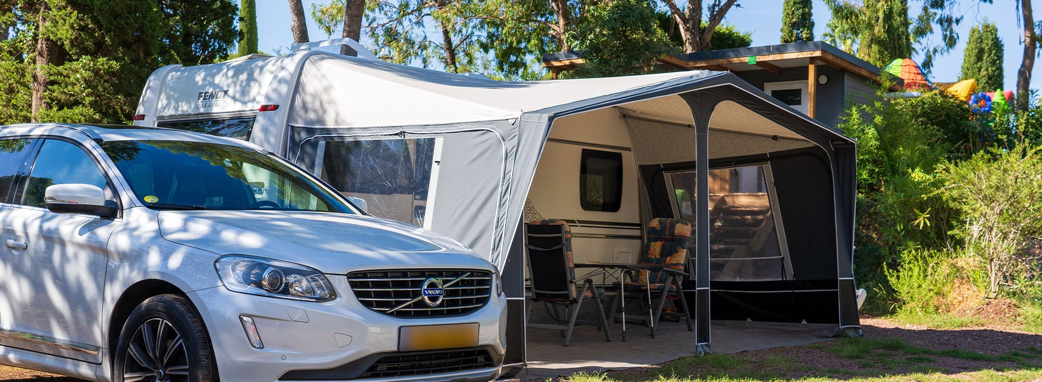 Emplacement Prestige Spa à Esterel Caravaning